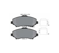 TEXTAR 2460402 Pastillas de freno delantero para Journey Wrangler Freemont Nitro