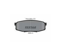 TEXTAR 2465301 Pastillas de freno trasero para Sequoia Tundra LX XG
