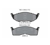TEXTAR Forros de Freno Delantero para Chrysler Voyager/Grand Neon II Plymouth,