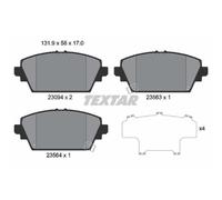 TEXTAR Forros de Freno Delantero para Nissan Dennis Tino Primera Familiar Honda