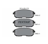 TEXTAR Forros de Freno Delantero para Nissan Maxima / Qx IV 200 SX Infiniti i30