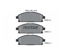 TEXTAR Forros de Freno Delantero para Nissan X-Trail Serena Infiniti Q45 II QX4