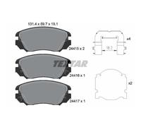 TEXTAR Forros de Freno Delantero para Opel Insignia A Caravan Chevrolet Malibu