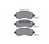 TEXTAR Forros de Freno Delantero para Subaru Legacy III Estación Vagón Impreza