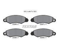 TEXTAR Forros de Freno Delantero para Suzuki Swift II Hatchback Subaru Justy III