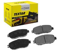 TEXTAR Juego de pastillas de freno Delantero con avisador acústico de desgaste 2149001 Juego de pastillas de freno Compatible con TOYOTA SUPRA JZA80, LEXUS IS I JCE1, GXE1