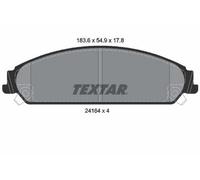 TEXTAR Juego de pastillas de freno Delantero para CHRYSLER 300 C Touring 2416401