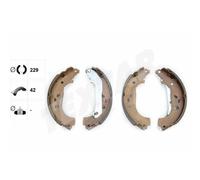 TEXTAR Juego De Zapatas De Freno Traseras Para Ford Focus II DA_ HCP DP