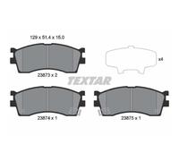 TEXTAR Pastillas Freno Delant. para Kia Rio Combi Shuma II