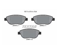 TEXTAR Pastillas Freno Delant. Sistema Bosch para Fiat 500L