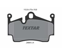 Pastillas de freno 2454101 TEXTAR para PORSCHE BOXSTER Spyder CAYMAN BOXSTER