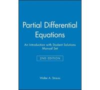 Textbook and Student Solutions Manual (Partial Differential Equations: An Introduction)