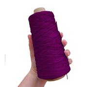 TEXTEX = Cono de Cuquillo. Hilo para Tricot, Croché y Ganchillo. Composición Rayón 100%. 1 Cono de 200grs y 600mts - (Morado)