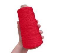 TEXTEX = Cono de Cuquillo. Hilo para Tricot, Croché y Ganchillo. Composición Rayón 100%. 1 Cono de 200grs y 600mts - (Rojo Ferrari)