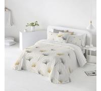 TEXTIL ANTILO BOUTI Reversible Claris - Mostaza, 150 cm.