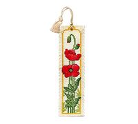 Textile Heritage Colección Punto de Cruz Marcador Kit - Amapolas