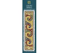 Textile Heritage Collection Cross Stitch Bookmark Kit - Celtic Spiral (Cream)