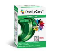 TextileCare - Tinte textil para lavadora para ropa y productos textiles, 350 g de tinte para 600 g de ropa, 14 colores (verde)