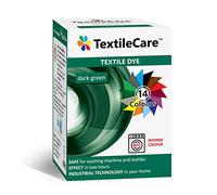 TextileCare - Tinte textil para lavadora para ropa y productos textiles, 350 g de tinte para 600 g de ropa, 14 colores (verde oscuro)
