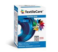TextileCare - Tinte textil para lavadora para ropa y productos textiles, 350 g de tinte para 600 g de ropa, 14 colores (azul)