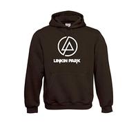 Textilhandel Hering Linkin Park Fun - Sudadera con capucha, marrón, L