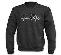 Textilhandel - Suéter para trombón con música Negro XXXXXL