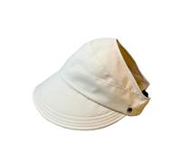 Textiluna Gorra de béisbol de Pico de Pato vacía for Primavera y Verano, for Mujer, con mascarilla for Colgar, for Exteriores(Beige)
