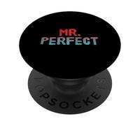 Texto de Humor Divertido Divertido para la Gente Chico Divertido Mr Guys PopSockets PopGrip Adhesivo