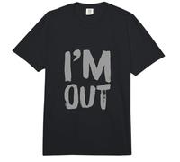 Texto de Humor Divertido Divertido para la Gente Citas Cortas Divertidas Estoy Fuera Comfort Colors Adult Heavyweight T-Shirt