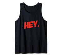 Texto de Humor Divertido Divertido para la Gente Citas Divertidas de una Palabra Hey Camiseta sin Mangas