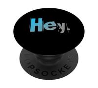 Texto de Humor Divertido Divertido para la Gente Citas Divertidas de una Palabra Hey PopSockets PopGrip Adhesivo