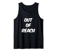 Texto de Humor Divertido Divertido para la Gente Citas Divertidas Fuera de su Alcance Camiseta sin Mangas
