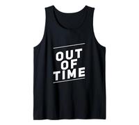Texto de Humor Divertido Divertido para la Gente Citas Divertidas Fuera de Tiempo Camiseta sin Mangas