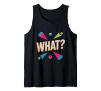 Texto de Humor Divertido Divertido para la Gente Citas Divertidas Una Palabra Qué Camiseta sin Mangas