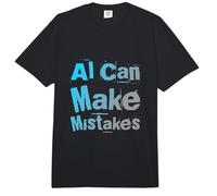 Texto de Humor Divertido Divertido para la Gente Divertido AI Puede cometer Errores Comfort Colors Adult Heavyweight T-Shirt