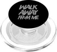 Texto de Humor Divertido Divertido para la Gente Divertido aléjate de mí PopSockets PopGrip para MagSafe