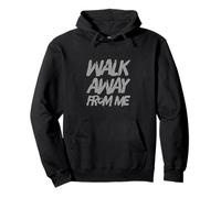 Texto de Humor Divertido Divertido para la Gente Divertido aléjate de mí Sudadera con Capucha