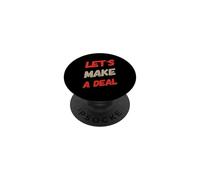 Texto de Humor Divertido Divertido para la Gente Divertido Hagamos un Trato PopSockets PopGrip Adhesivo