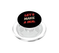 Texto de Humor Divertido Divertido para la Gente Divertido Hagamos un Trato PopSockets PopGrip para MagSafe