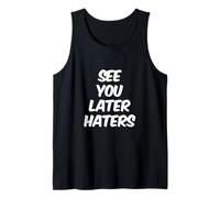 Texto de Humor Divertido Divertido para la Gente Gracioso Nos vemos más Tarde Que odian Camiseta sin Mangas