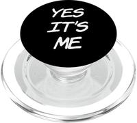 Texto de Humor Divertido Divertido para la Gente Gracioso Sí Soy yo PopSockets PopGrip para MagSafe