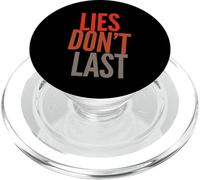 Texto de Humor Divertido Divertido para la Gente Las mentiras Divertidas no Duran PopSockets PopGrip para MagSafe