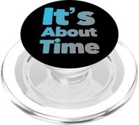 Texto de Humor Divertido Gente Divertida Citas Divertidas Ya es Hora PopSockets PopGrip para MagSafe