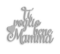Texto de Madera con Frases te Quiero Bien mamá - Decoración del hogar Idea de Regalo con Texto Decorativo Hecho a Mano decoración decoración decoración