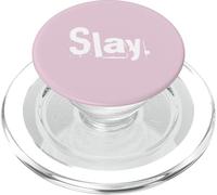 Texto divertido de una palabra para mujeres y niñas con actitud matar PopSockets PopGrip para MagSafe