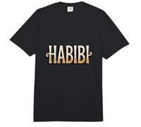 Texto Divertido Yalla Habibi Significa Let's Go My Love Árabe Divertido Comfort Colors Adult Heavyweight T-Shirt