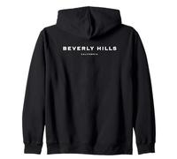 Texto Moderno de Beverly Hills Sudadera con Capucha