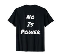 Texto retroimpreso Gente Divertida Divertida Aprender a Decir sin Citas Camiseta