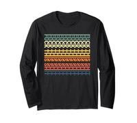 Texto secreto divertido Tie-Dye FTS Mensaje oculto Manga Larga