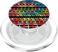 Texto secreto divertido Tie-Dye FTS Mensaje oculto PopSockets PopGrip para MagSafe